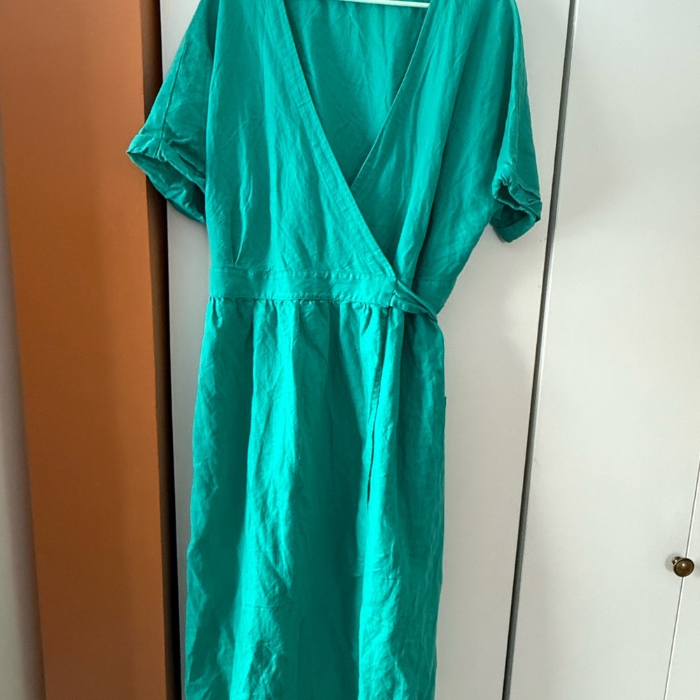 GAP Turquoise Midi Dress